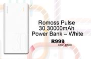 Romoss Pulse 30 30000 mAh Power Bank White