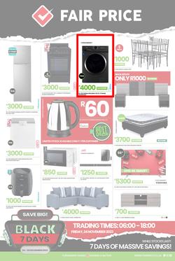 Fair Price : Black Friday (24 November - 30 November 2023), page 1