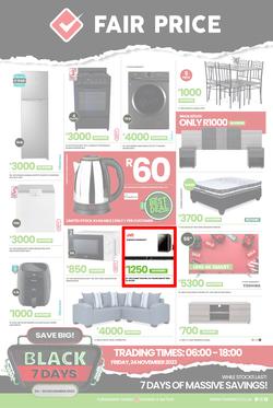 Fair Price : Black Friday (24 November - 30 November 2023), page 1