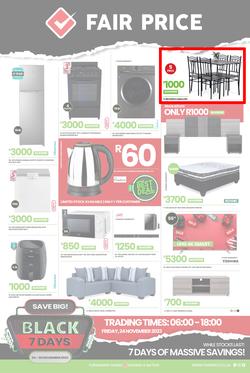 Fair Price : Black Friday (24 November - 30 November 2023), page 1