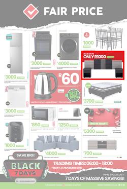 Fair Price : Black Friday (24 November - 30 November 2023), page 1