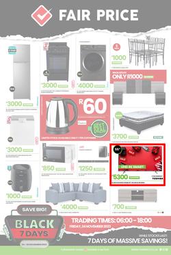Fair Price : Black Friday (24 November - 30 November 2023), page 1