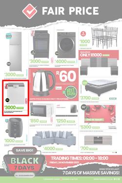 Fair Price : Black Friday (24 November - 30 November 2023), page 1