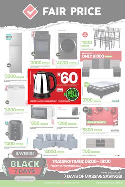 Fair Price : Black Friday (24 November - 30 November 2023), page 1