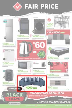 Fair Price : Black Friday (24 November - 30 November 2023), page 1