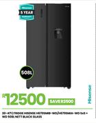 Hisense 508Ltr Fridge H670SMIB-WD/H670SMIA