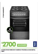 Ferre 4Plate Compact Stove F5C04E.H.S