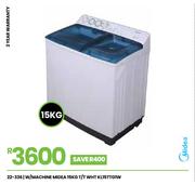 Midea 15kg W/Machine KL15TTG1W