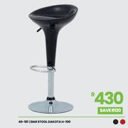 Dakota Bar Stool H-100 40-181