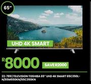 Toshiba 65" UHD 4K Smart Television 65C350L-N/65M550KN/65C350KN 23-789