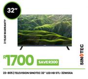 Sinotec 32" LED HD Television STL-32WG6A 23-805
