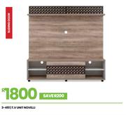 Novelli TV Unit Sliding Door 3-451