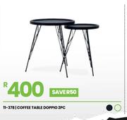 Doppio 2PC Coffee Table 11-378