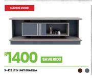 Brazilia TV Unit Sliding Door 3-426