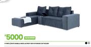 Mod Lazyboy 3DIV + Storage Cup Holder L/Suite Isabella 9-1081