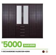 Valerie 6DR + 4DRW Wardrobe 1-242