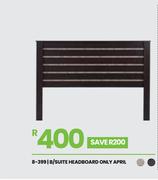 April B/Suite Headboard Only 8-399