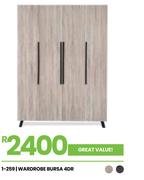 Bursa 4DR Wardrobe 1-259
