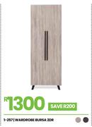 Bursa 2DR Wardrobe 1-257