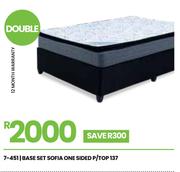 Sofia One Sided P/Top Double Base Set 137 7-451