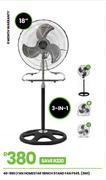 Homestar 18 Inch 3 In 1 Stand Fan FS45