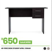 April Student Deswk 2DRAW