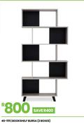 Bursa Bookshelf (2 Boxes) 40-1111