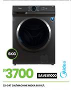 Midea 6Kg Front Loader Washing Machine 22-347