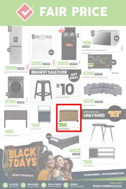 Fair Price : Black 7 Days (22 November - 30 November 2024), page 1