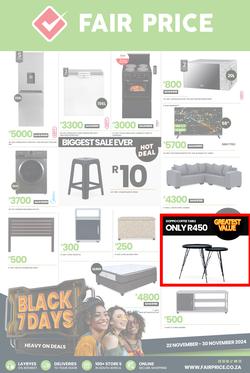 Fair Price : Black 7 Days (22 November - 30 November 2024), page 1