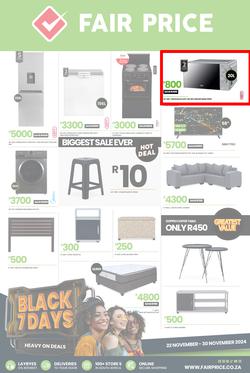 Fair Price : Black 7 Days (22 November - 30 November 2024), page 1