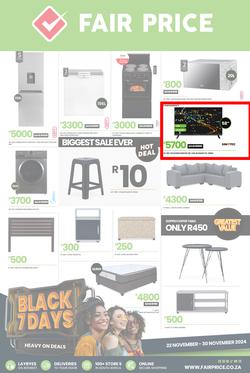 Fair Price : Black 7 Days (22 November - 30 November 2024), page 1