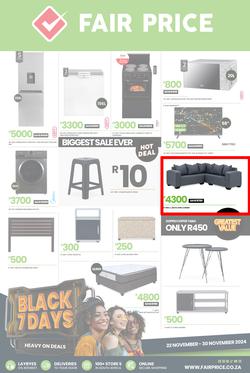 Fair Price : Black 7 Days (22 November - 30 November 2024), page 1