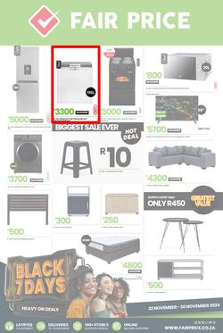 Fair Price : Black 7 Days (22 November - 30 November 2024), page 1