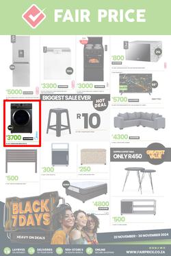 Fair Price : Black 7 Days (22 November - 30 November 2024), page 1