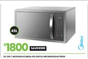 Midea 45L Digital MIR 1100W Microwave EM145A2HG 24-245