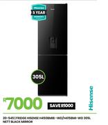 Hisense 305L NETT Black Mirror Fridge H450BMIB-WD/H415BMI-WD 20-545