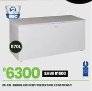 KIC 570 WHT Fridge Deep Freezer KCG570 20-137