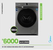 Midea 10Kg F/L W/Machine MF200W100WB/T 22-340