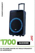 JVC Trolley Speaker 12" Home Theatre XS-N4120PBS/XS 23-751