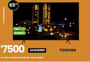 Toshiba 65" UHD 4K Smart Television 23-789