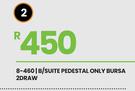 Bursa Pedestal 2 Draw Only B/Suite 8-460