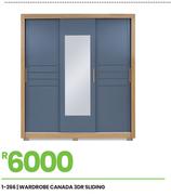 Canada Sliding 3DR Wardrobe 1-266