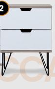 Morocco  Pedestal 2 Draw Only B/Suite 8-461
