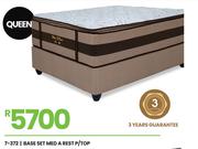 Signorini Med A Rest Queen P/Top Base Set