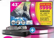 Samsung 43" UHD TV 43MU7000 Plus DSTV Explora 2