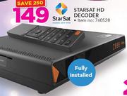 Starsat HD Decoder Fully Installed