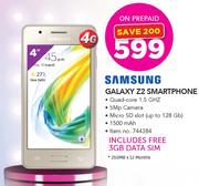Samsung Galaxy Z2 Smart Phone Including Free 3GB Data Sim