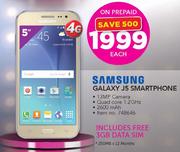 Samsung Galaxy J5 Smart Phone Including Free 3GB Data Sim-Each