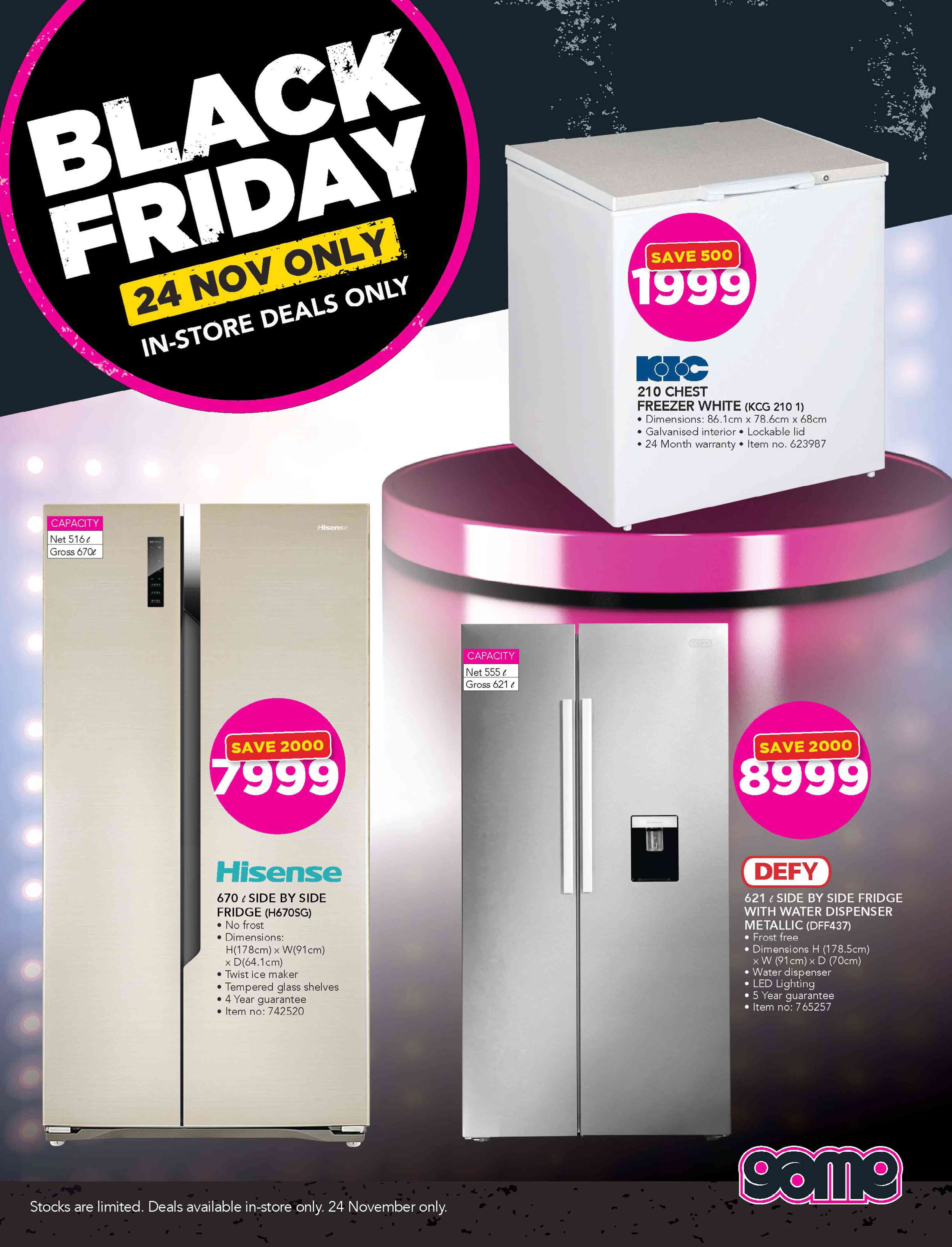 special-defy-621ltr-side-by-side-fridge-with-water-dispenser-metallic